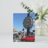 San Francisco Fisherman's Wharf Postkarte (Stehend Vorderseite)