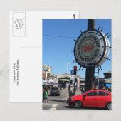 San Francisco Fisherman's Wharf Postkarte (Vorne/Hinten)
