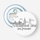 San Francisco Flaschen-Öffner Flaschenöffner (Vorderseite)