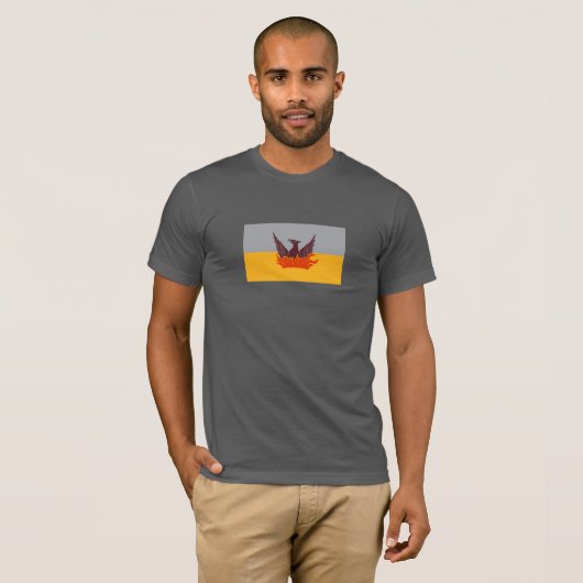 San Francisco Fog & Gold Flag T - Shirt (Vorne ganz)