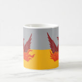 San Francisco Fog & Gold Flag Tasse (Mittel)