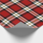 San Francisco Football Kariert Wrapping Paper Geschenkpapier (Ecke)