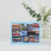 San Francisco Foto Collage Postcard Postkarte (Stehend Vorderseite)
