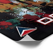San Francisco Gemälde Jack Laycox Kunstdruck Delta Poster (Ecke)