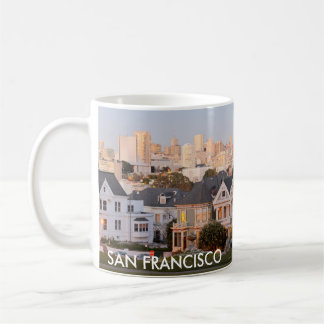 San Francisco - gemalte Damen-Kaffee-Tasse Kaffeetasse