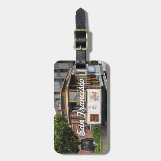 San Francisco Gepäckanhänger (Vorderseite vertikal)