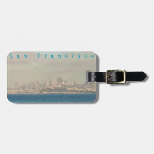 San Francisco Gepäckanhänger (Vorderseite horizontal)