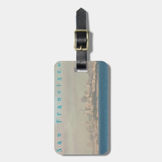 San Francisco Gepäckanhänger (Vorderseite vertikal)