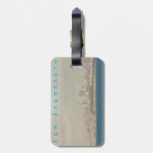 San Francisco Gepäckanhänger (Rückseite vertikal)