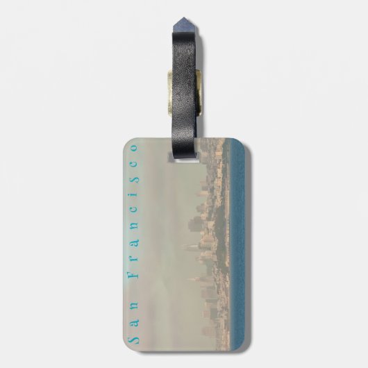 San Francisco Gepäckanhänger (Rückseite vertikal)
