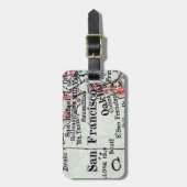 San Francisco Gepäckanhänger-Ehemann-Geschenk Gepäckanhänger (Vorderseite vertikal)