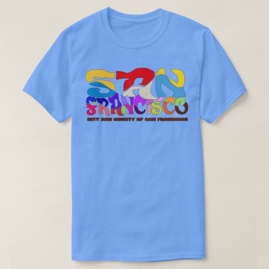 San francisco-Geschenk T-Shirt (Design vorne)