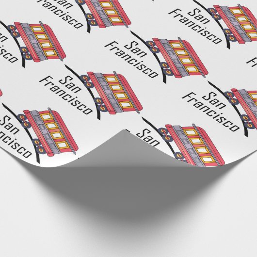 San Francisco Geschenkpapier (Ecke)
