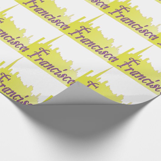 San Francisco Geschenkpapier (Ecke)
