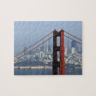 San Francisco gesehene Abflussrinne Golden Puzzle
