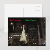 San Francisco Gewerkschaft Square #6-1 Postkarte (Vorne/Hinten)