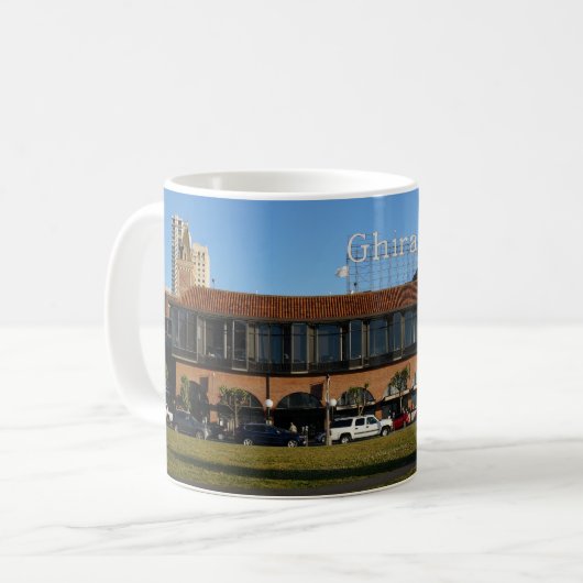 San Francisco Ghirardelli Platz #2 Tasse (Vorderseite Links)