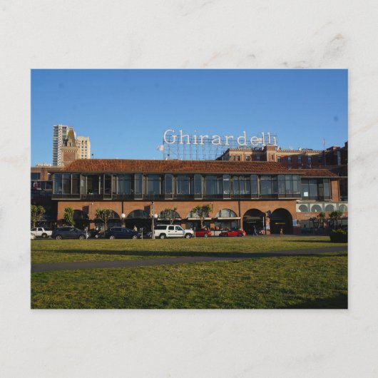 San Francisco Ghirardelli Square #2 Postcard Postkarte (Vorderseite)