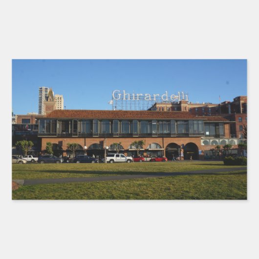 San Francisco Ghirardelli Square #2 Stickers (Vorderseite)
