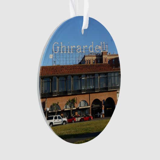 San Francisco Ghirardelli Square Ornament (Vorderseite)