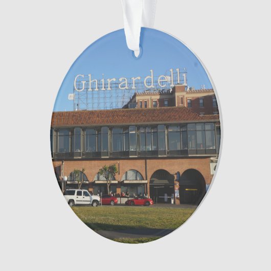 San Francisco Ghirardelli Square Ornament (Vorderseite)