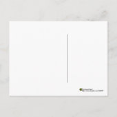 San Francisco-Gipfel im Schnee Postkarte (Rückseite)