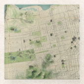 San Francisco Glasuntersetzer (Vorderseite)