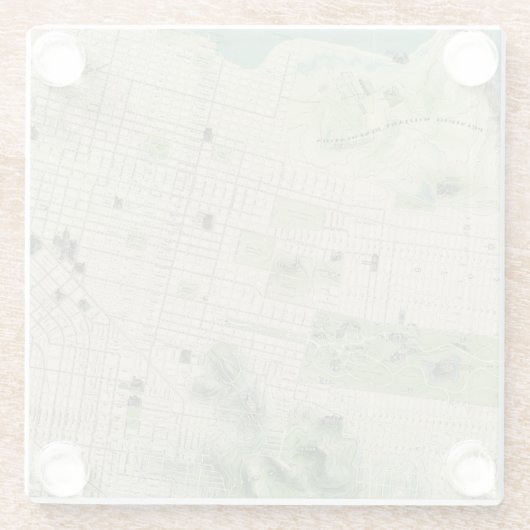 San Francisco Glasuntersetzer (Rückseite)