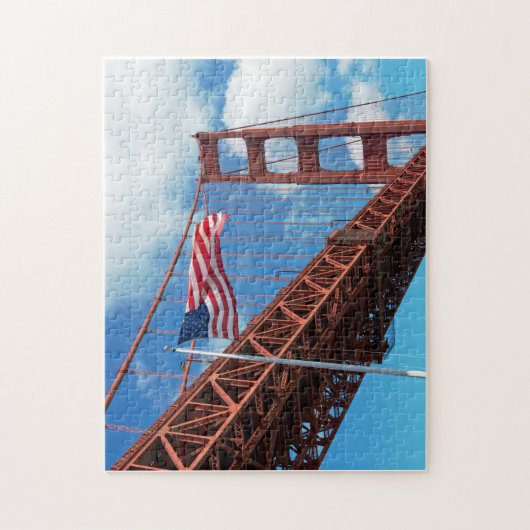 San Francisco Gloden Gate Bridge, San Fran CA Puzzle (Vertikal)