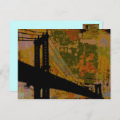 San Francisco Golden Bridge ~ Postcard Modern Postkarte (Vorne/Hinten)