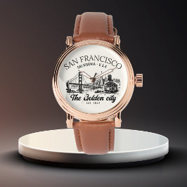San Francisco Golden City Vintage  Armbanduhr