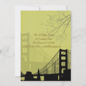 SAN FRANCISCO/GOLDEN GATE/ANNOUCEMENT/DIENE FARBE ANKÜNDIGUNG (Rückseite)