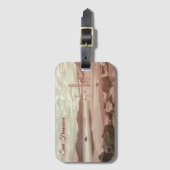 San Francisco Golden Gate at Marshall Beach Gepäckanhänger (Vorderseite Vertikal)