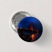 San Francisco Golden Gate Bridge #6 Button (Vorne & Hinten)
