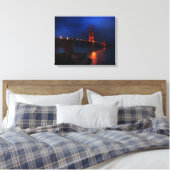 San Francisco Golden Gate Bridge #6 Leinwand (Insitu (Schlafzimmer))