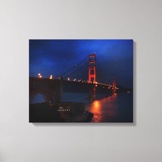 San Francisco Golden Gate Bridge #6 Leinwand (Vorderseite)