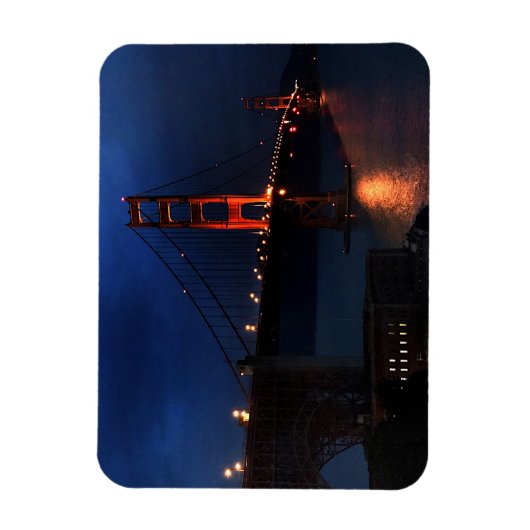 San Francisco Golden Gate Bridge #6 Magnet (Vertikal)