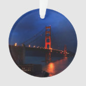 San Francisco Golden Gate Bridge #6 Ornament (Vorderseite)