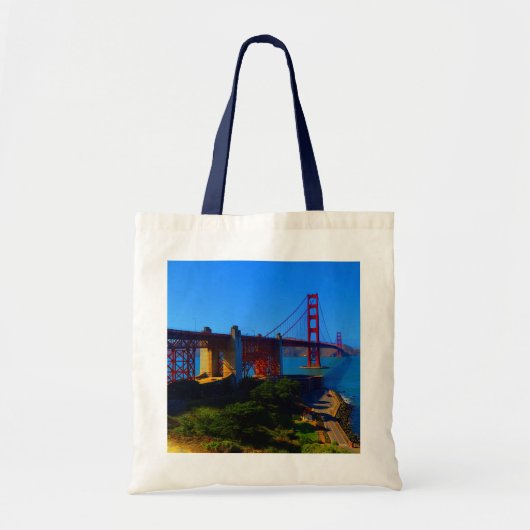 San Francisco Golden Gate Bridge #7-2 Tote Bag Tragetasche (Vorne)