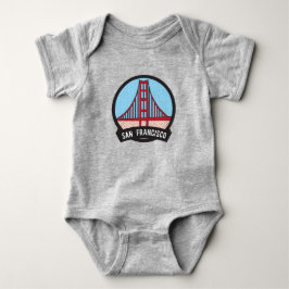 San Francisco - Golden gate bridge Baby Strampler