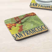 San Francisco Golden Gate Bridge Getränkeuntersetzer (Linke Seite)