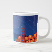 San Francisco Golden Gate Bridge Jumbo-Tasse (Rechts)