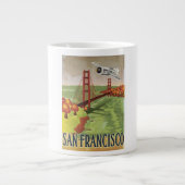 San Francisco Golden Gate Bridge Jumbo-Tasse (Vorderseite)