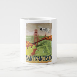 San Francisco Golden Gate Bridge Jumbo-Tasse