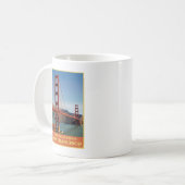 San Francisco Golden Gate Bridge Kaffeetasse (Vorderseite Links)