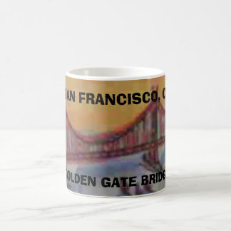 SAN FRANCISCO, GOLDEN GATE BRIDGE KAFFEETASSE