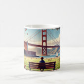San Francisco Golden Gate Bridge Kaffeetasse (Mittel)