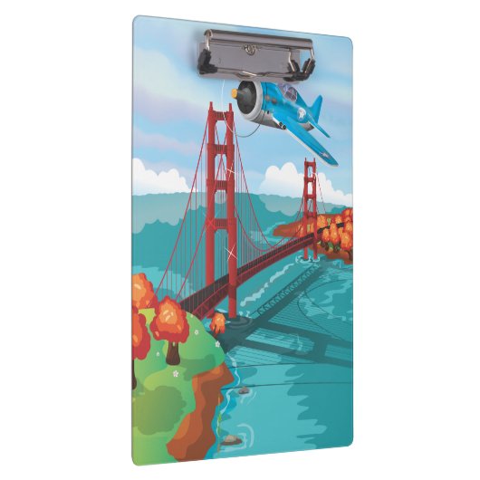 San Francisco Golden Gate Bridge Klemmbrett (Rechts)