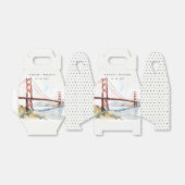 San Francisco Golden Gate Bridge Landscape Wedding Geschenkschachtel (Ungefaltet)