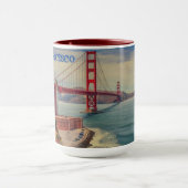 San Francisco Golden Gate Bridge Landschaftliche T Tasse (Zentrum)